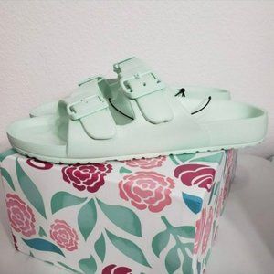 Hurley Mint Green Sage Sandals